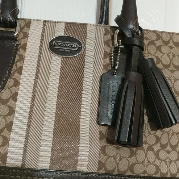 Coach Candace Signature Handbag - Picture 2 of 6